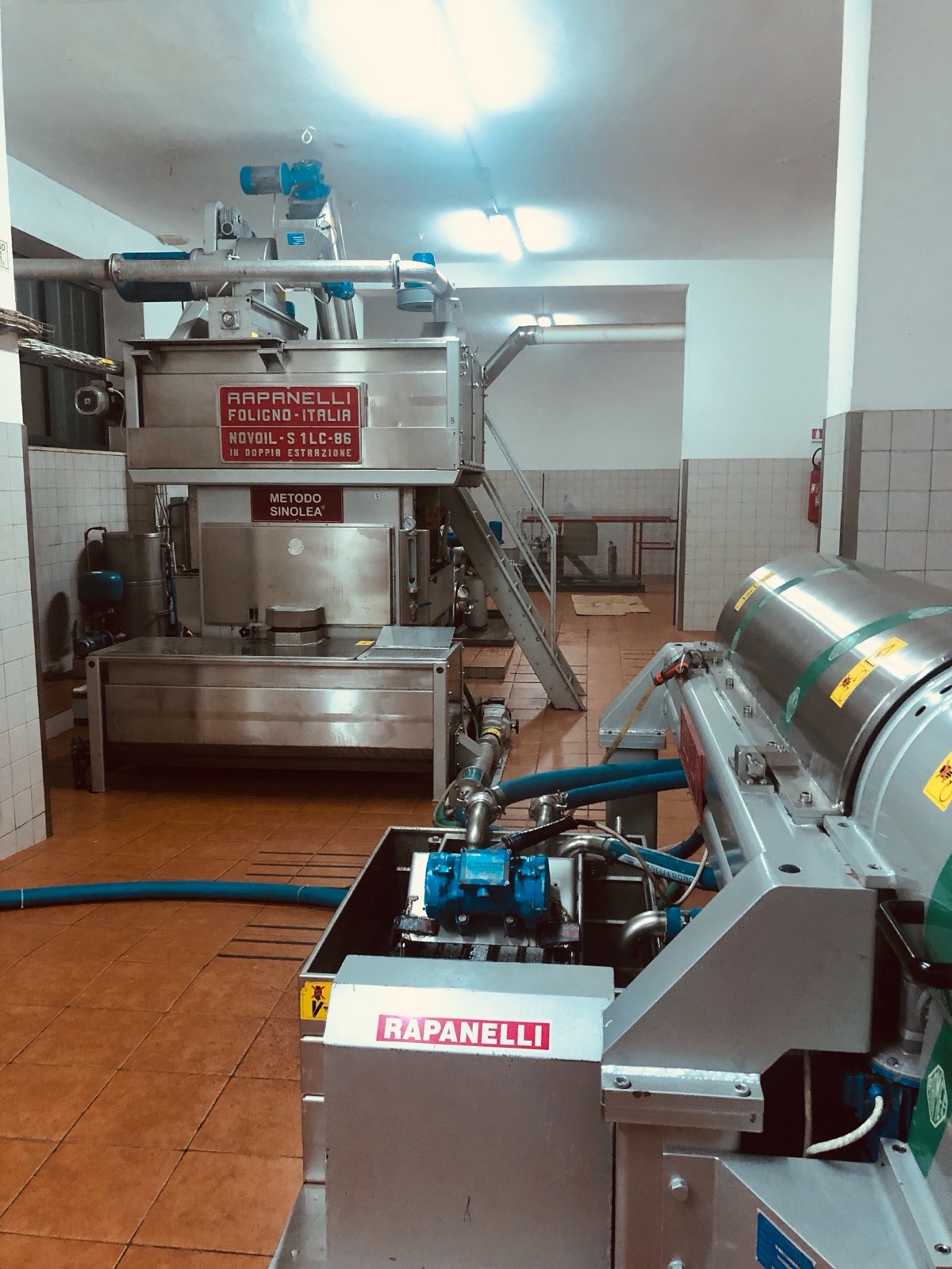 Impianto estrazione a freddo